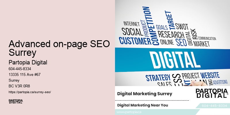 Best SEO practices Advanced on-page SEO Surrey