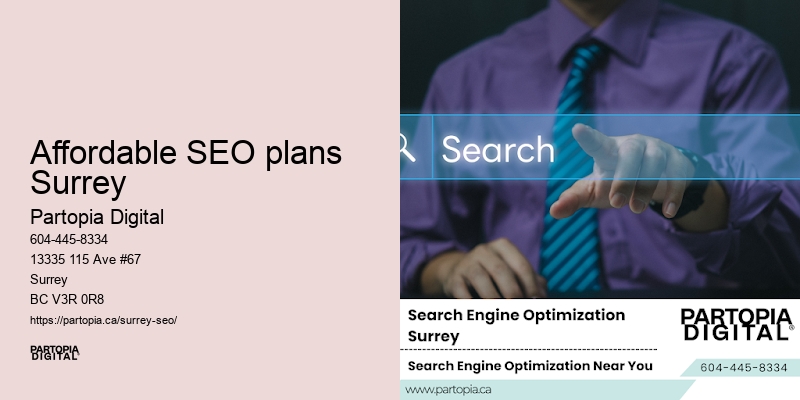 Affordable SEO plans Surrey SEO cost-effective solutions