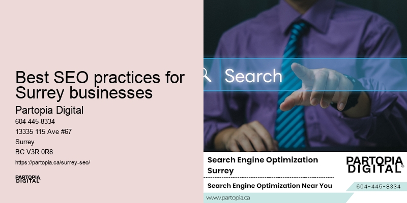 Best SEO practices for Surrey businesses SEO services provider