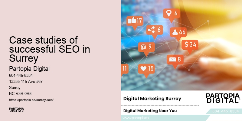 Content-driven SEO Case studies of successful SEO in Surrey