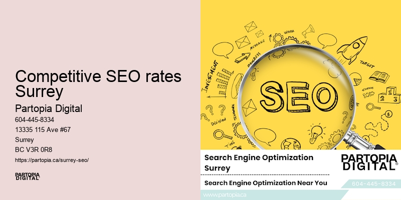 SEO website optimization Competitive SEO rates Surrey