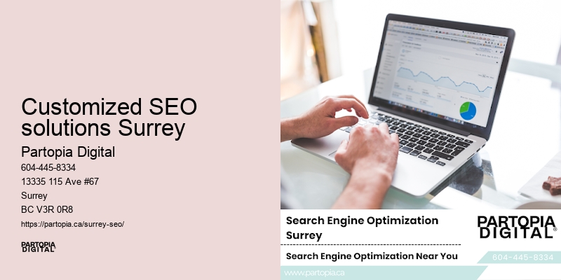 Customized SEO solutions Surrey SEO innovation