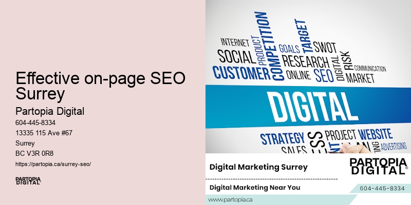 SEO for real estate Effective on-page SEO Surrey