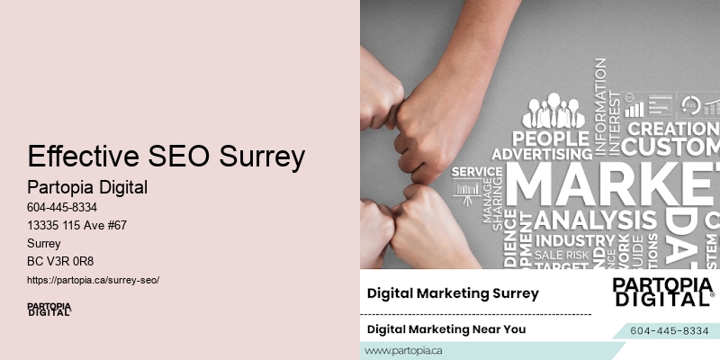 Custom SEO strategies for Effective SEO Surrey businesses
