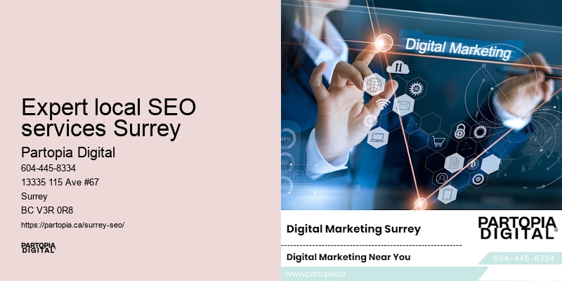 Cutting-edge SEO methods Expert local SEO services Surrey