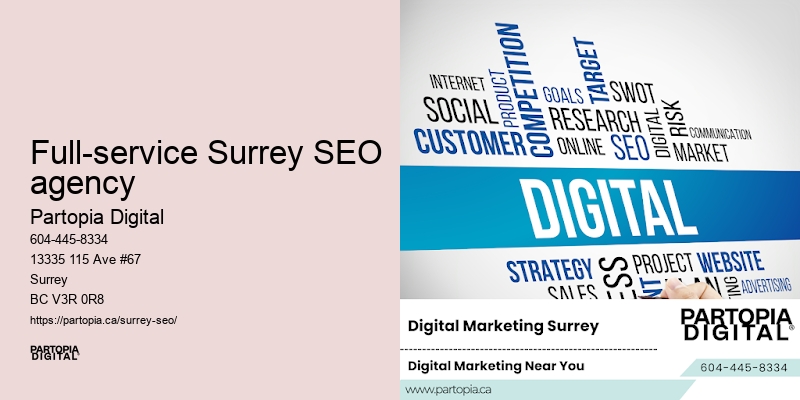 SEO contractor Full-service Surrey SEO agency