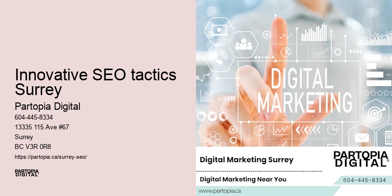 SEO Improvement Tips Innovative SEO tactics Surrey