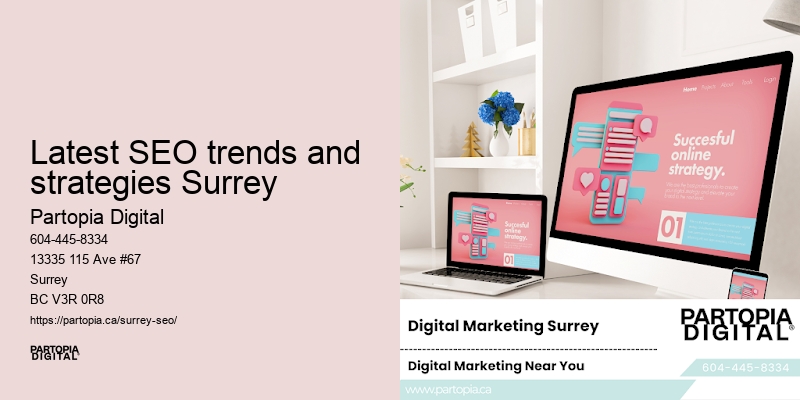 SEO services Latest SEO trends and strategies Surrey