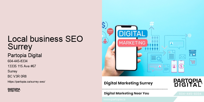 Local SEO strategy Local business SEO Surrey