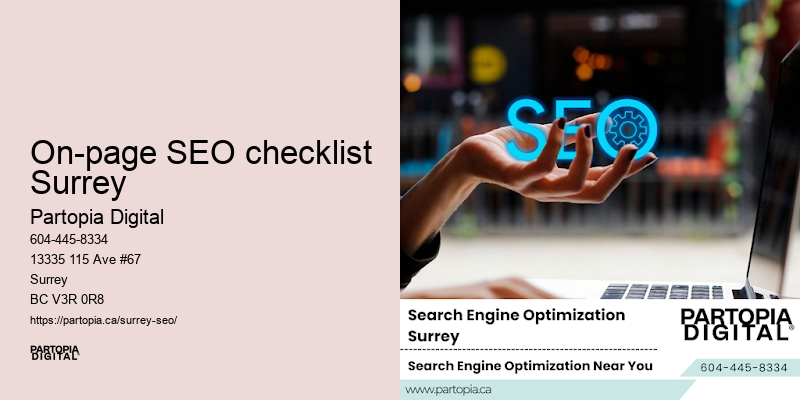 Affordable SEO packages for On-page SEO checklist Surrey startups