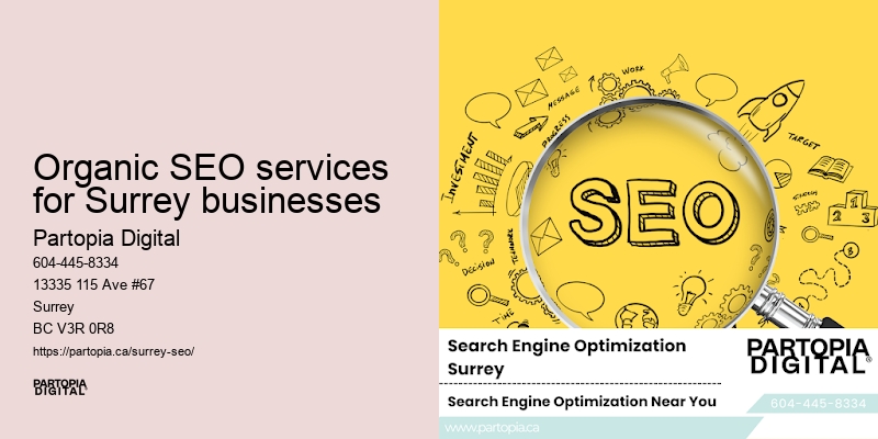 Comprehensive Organic SEO services for Surrey businesses digital marketing agency
