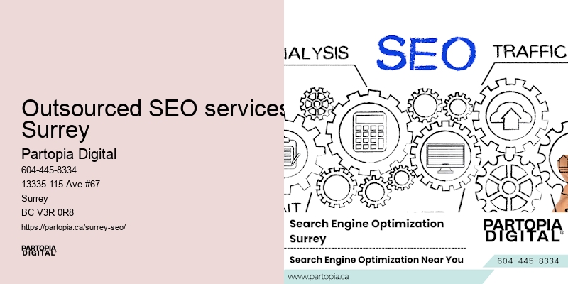 SEO reporting Outsourced SEO services Surrey