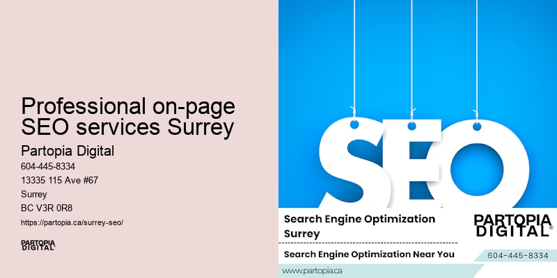 Organic SEO services for Professional on-page SEO services Surrey businesses