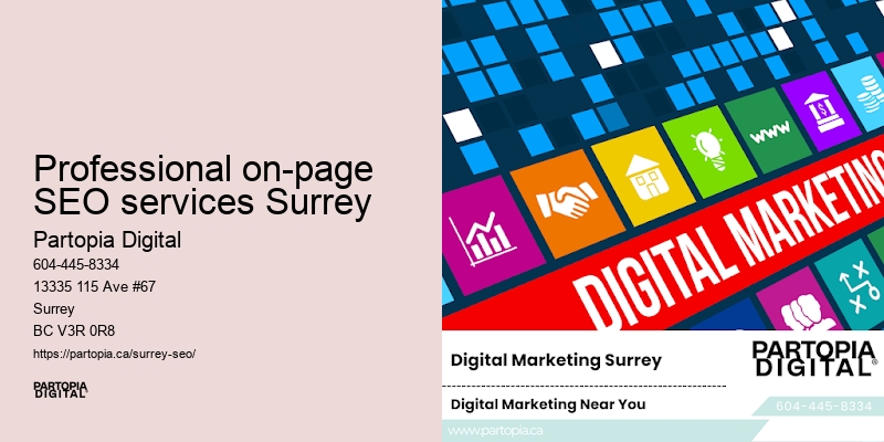 SEO advice for Professional on-page SEO services Surrey businesses