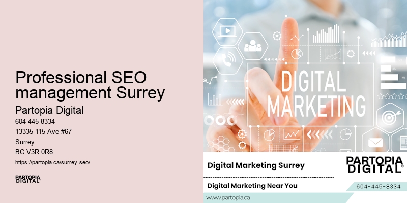 SEO consultancy Professional SEO management Surrey