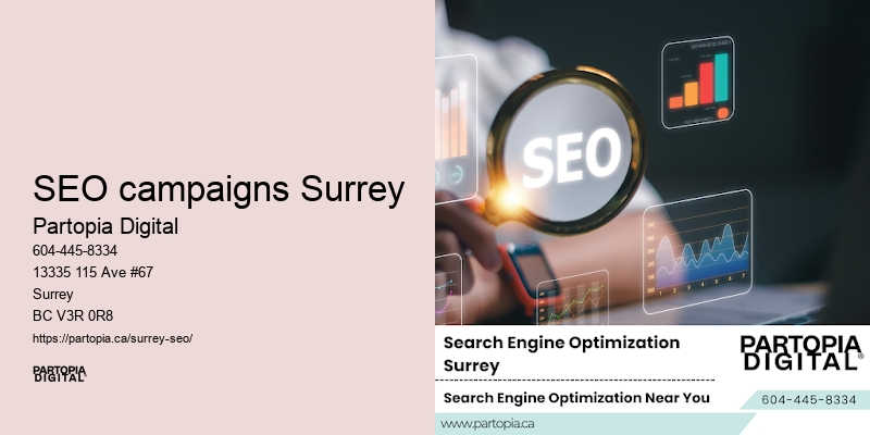 SEO management SEO campaigns Surrey BC