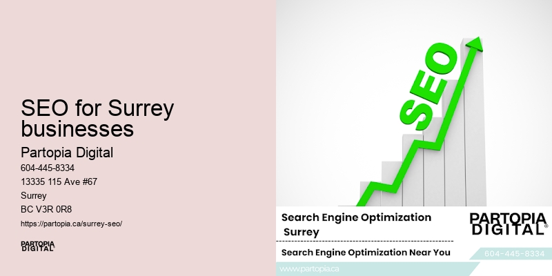 Customized SEO strategies SEO for Surrey businesses