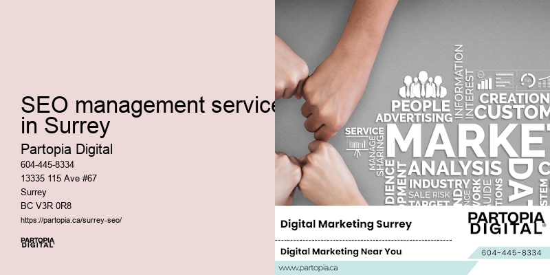 SEO manager SEO management services in Surrey