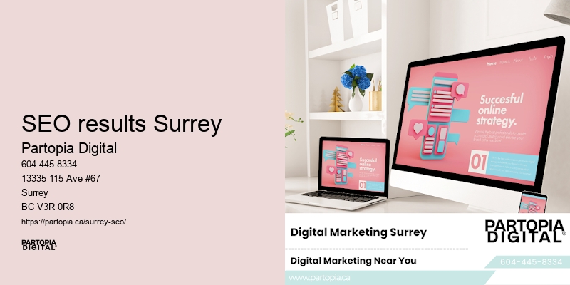 SEO results Surrey SEO ROI