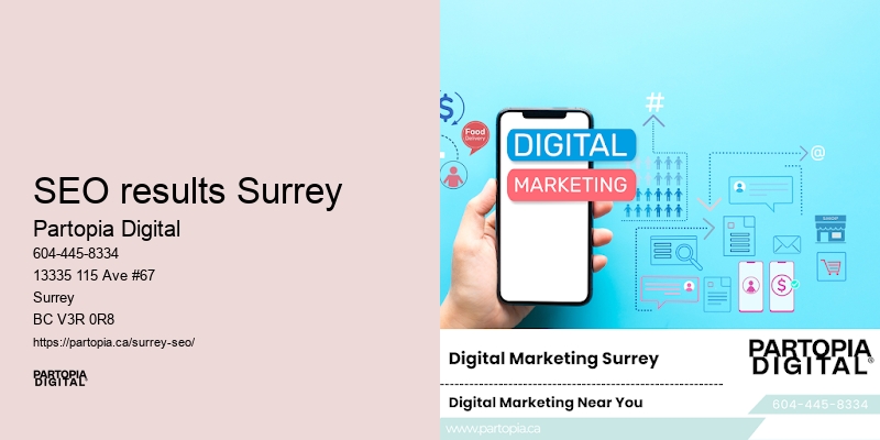 SEO package SEO results Surrey
