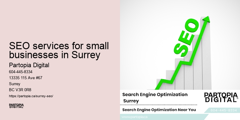 SEO services for small businesses in Surrey SEO expert advice