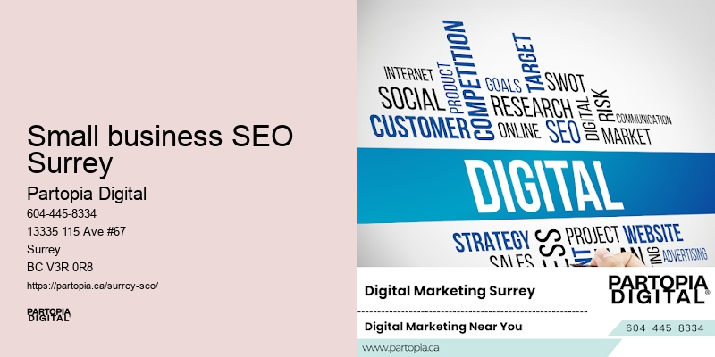 Local SEO strategies Small business SEO Surrey