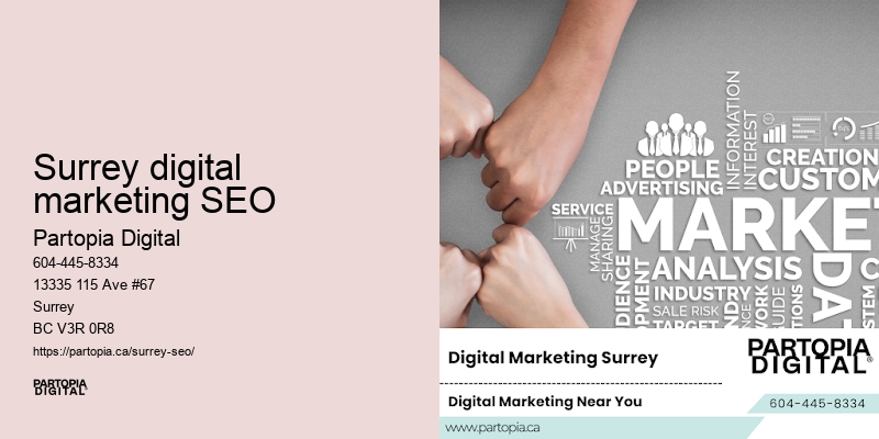 SEO agency Surrey digital marketing SEO