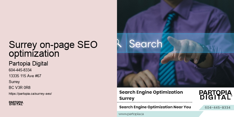 Professional SEO services Surrey on-page SEO optimization BC