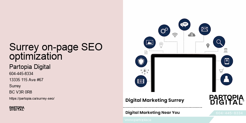 Surrey on-page SEO optimization SEO service agreements
