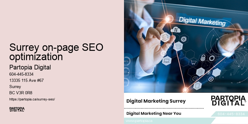 Surrey on-page SEO optimization SEO digital strategy