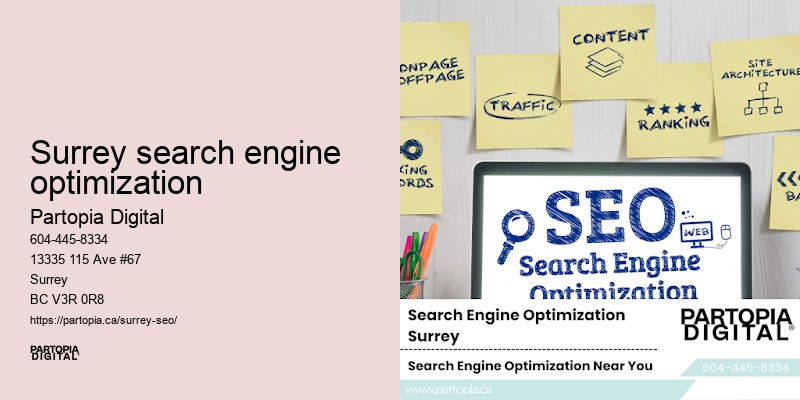 SEO link building Surrey search engine optimization