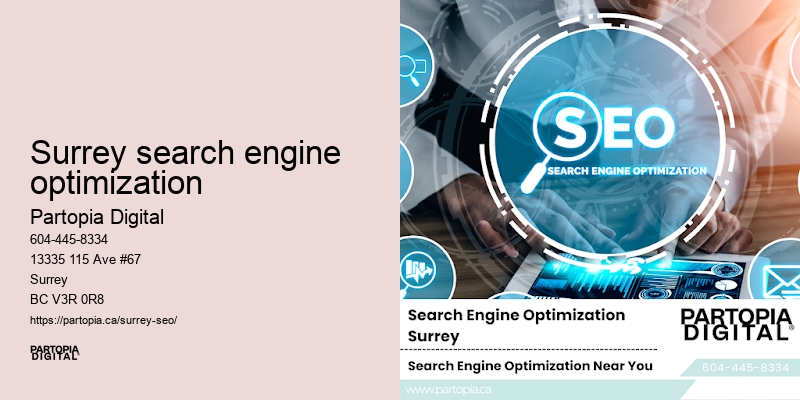On-page SEO checklist Surrey search engine optimization