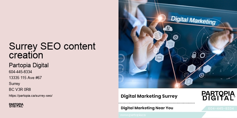 Surrey SEO content creation SEO advice