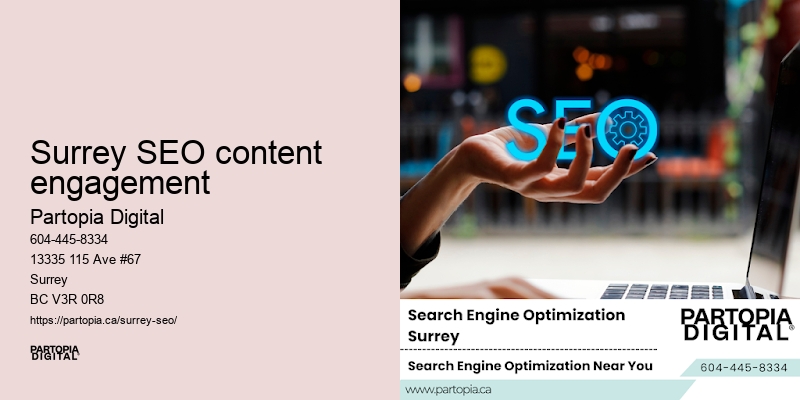 Custom SEO Surrey SEO content engagement