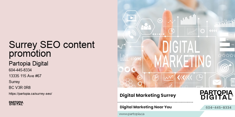 SEO quote Surrey SEO content promotion