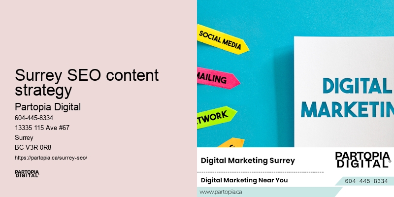 SEO for real estate Surrey SEO content strategy