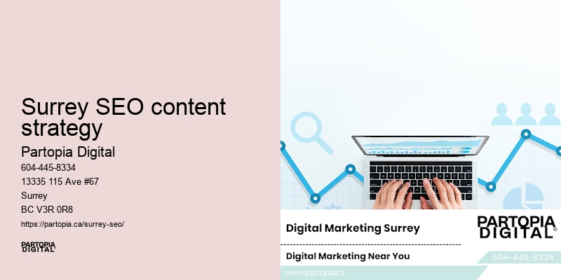 Top Surrey SEO content strategy SEO specialist for e-commerce