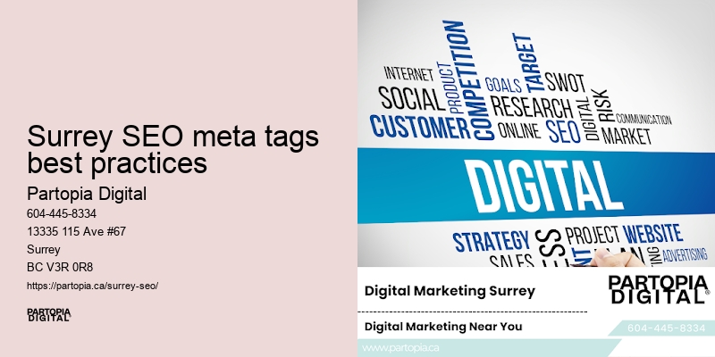Surrey SEO meta tags best practices SEO keyword optimization