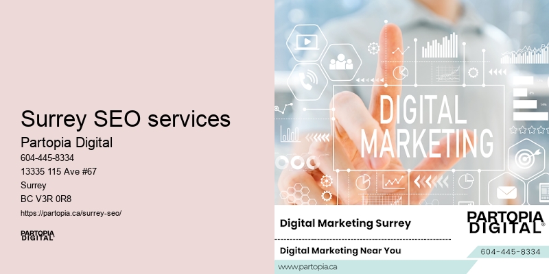 SEO professionals Surrey SEO services