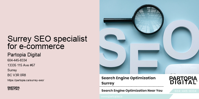 SEO specialist Surrey SEO specialist for e-commerce
