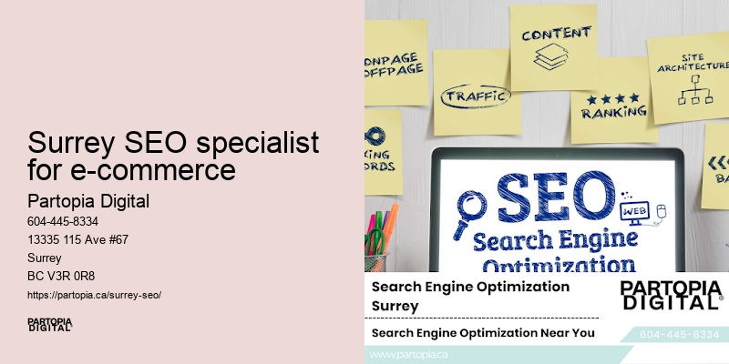 SEO audit Surrey SEO specialist for e-commerce