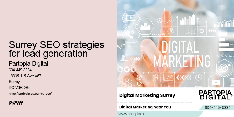 SEO experts in Surrey SEO strategies for lead generation