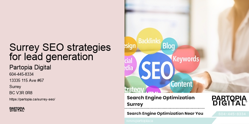Surrey SEO strategies for lead generation SEO implementation process