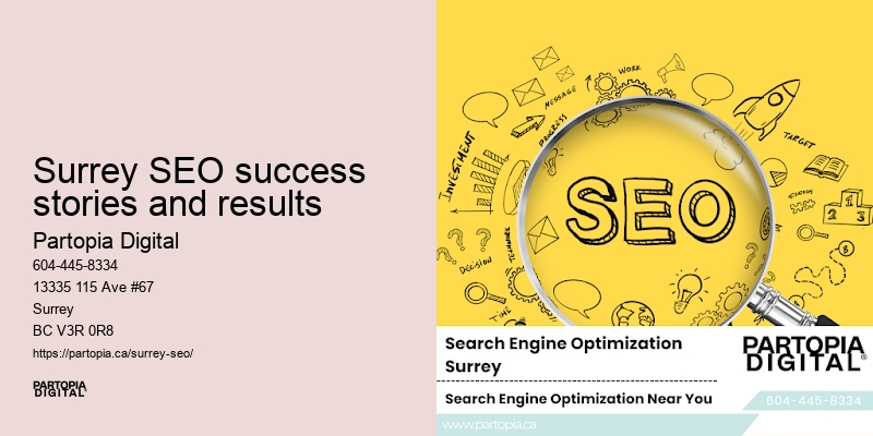 Local SEO campaign Surrey SEO success stories and results
