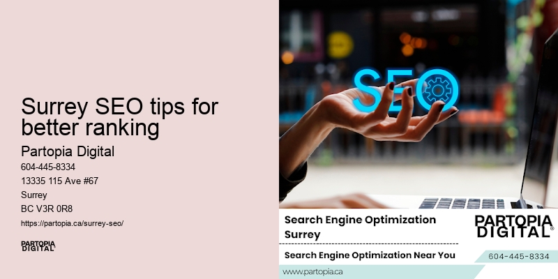 SEO agency Surrey SEO tips for better ranking