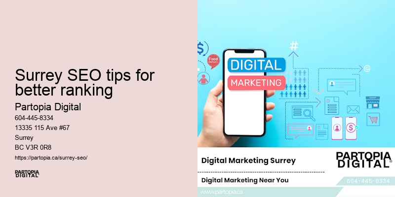 SEO planning tools Surrey SEO tips for better ranking