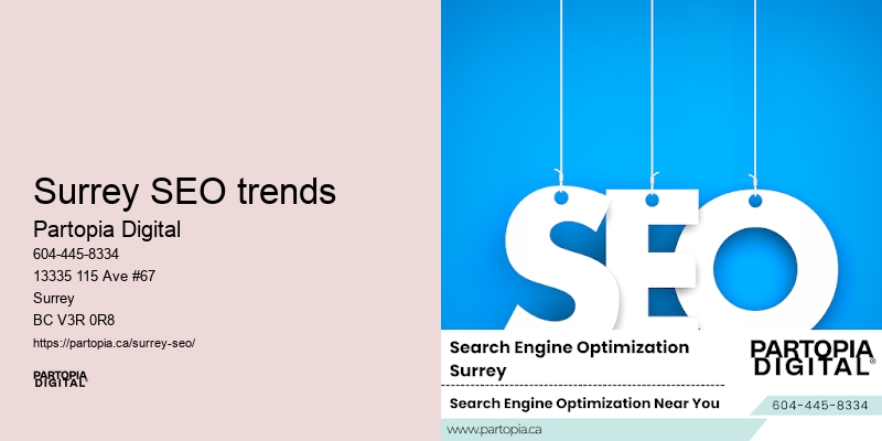 SEO consultant near me Surrey SEO trends BC