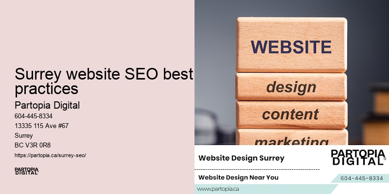 SEO tips Surrey website SEO best practices