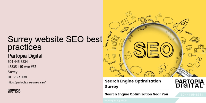 Professional SEO services Surrey website SEO best practices