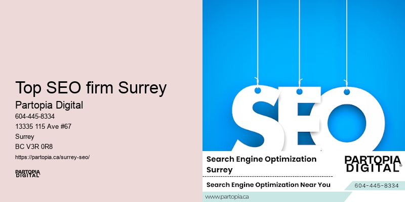 Top SEO firm Surrey SEO service provider